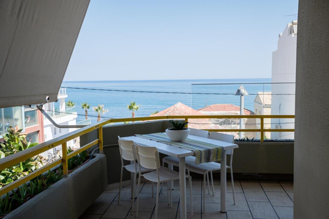 העיירה רתימנו Eftihia Apartments By The Sea מראה חיצוני תמונה