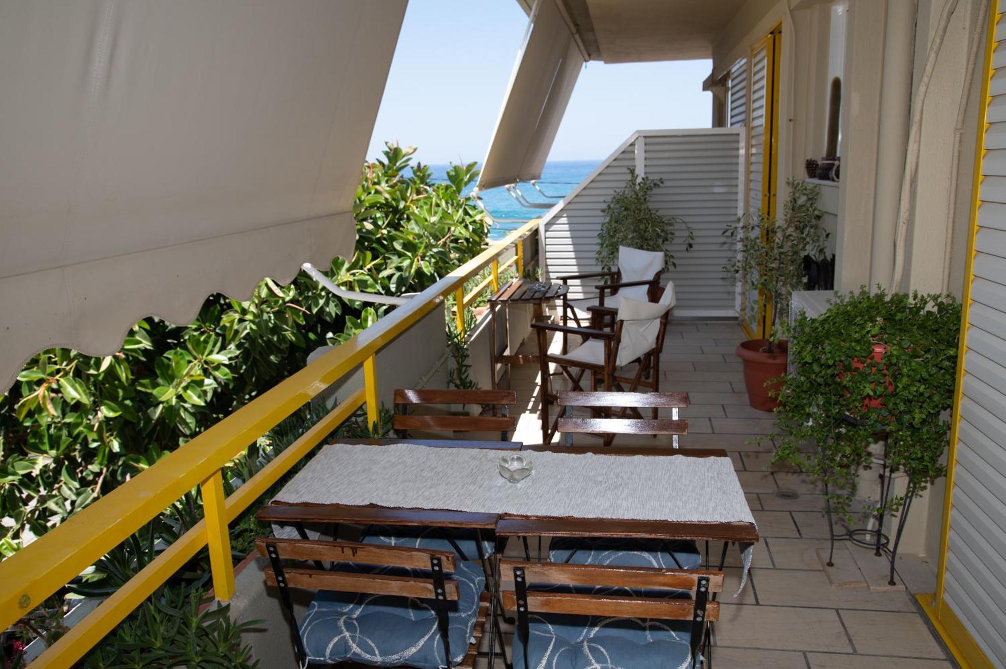העיירה רתימנו Eftihia Apartments By The Sea מראה חיצוני תמונה