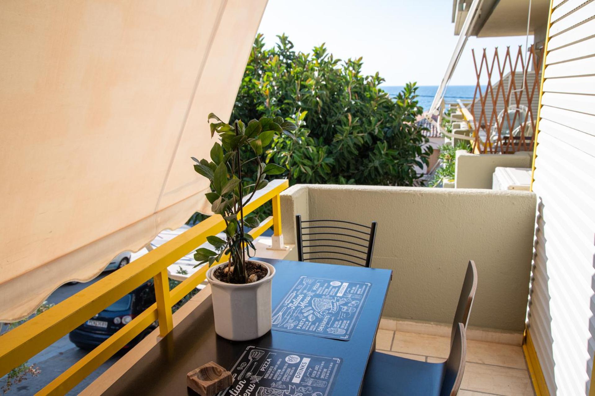 העיירה רתימנו Eftihia Apartments By The Sea מראה חיצוני תמונה