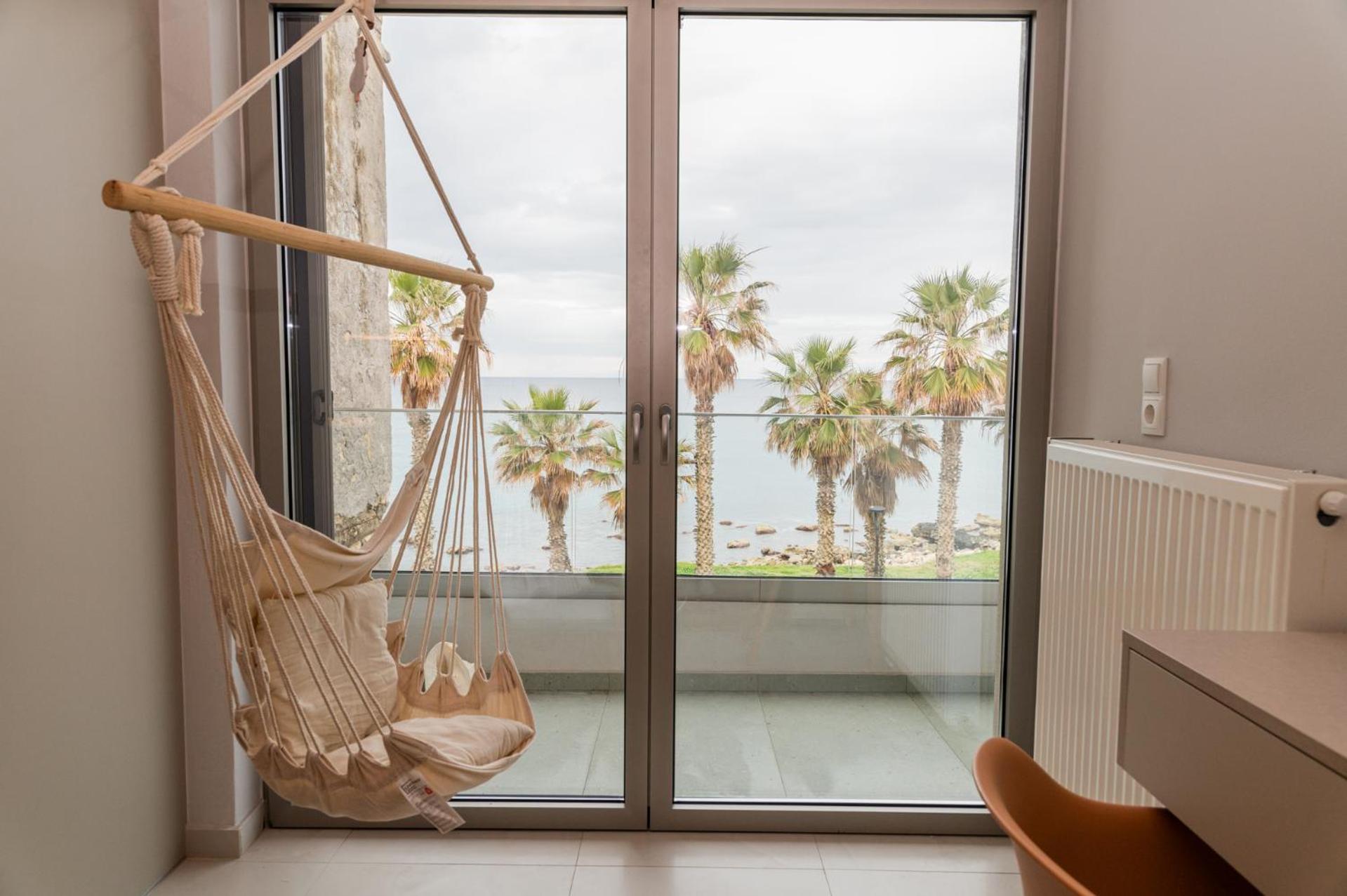 העיירה רתימנו Eftihia Apartments By The Sea מראה חיצוני תמונה